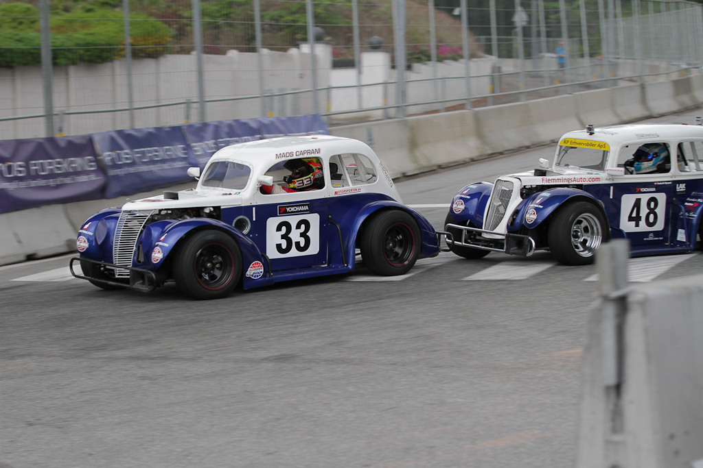 I tidtagningen kæmpede både Mads og Frederik om en god tid.
(Foto: Motorsporten.dk)